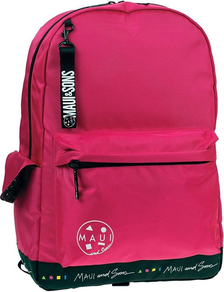 ΣΑΚΙΔΙΟ ΠΛΑΤΗΣ BACK ME UP MAUI ΦΟΥΞΙΑ GIM