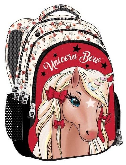 GIM ΣΑΚΙΔΙΟ ΠΛΑΤΗΣ BACK ME UP ΟΒΑΛ UNICORN BOW
