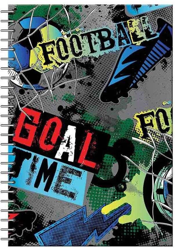 ΤΕΤΡΑΔΙΟ GOAL BACK ME UP GIM Β5 70 ΦΥΛΛΩΝ 17X25CM GIM