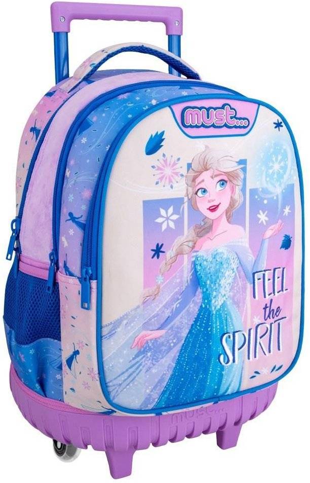 MUST ΤΣΑΝΤΑ TROLLEY ΔΗΜΟΤΙΚΟΥ FROZEN FEEL THE SPIRIT ΛΙΛΑ