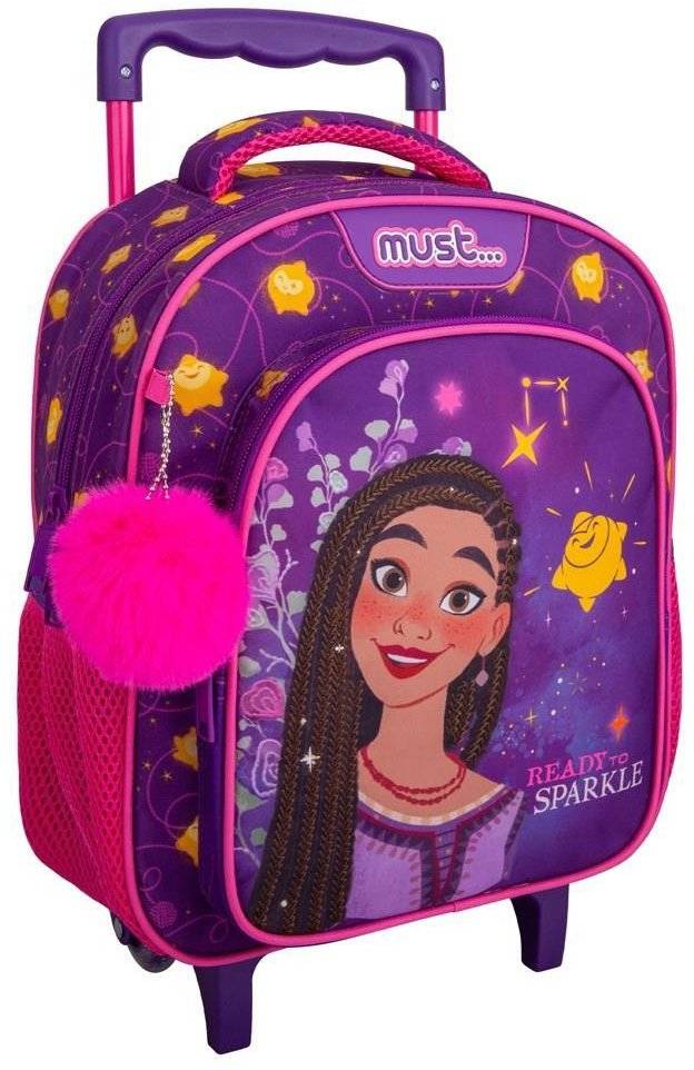 ΤΣΑΝΤΑ TROLLEY ΝΗΠΙΟΥ MUST DISNEY WISH READY TO SPARKLE ΜΩΒ