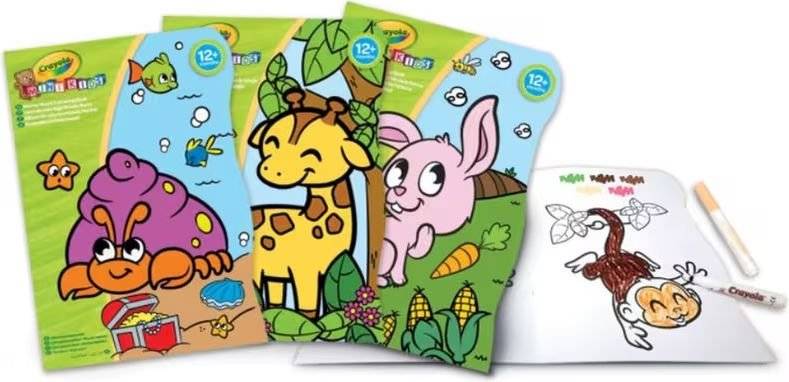 CRAYOLA ΒΙΒΛΙΟ ΖΩΓΡΑΦΙΚΗΣ CRAYOLA ΜΕ ΑΓΑΠΗΜΕΝΑ ΖΩΑΚΙΑ