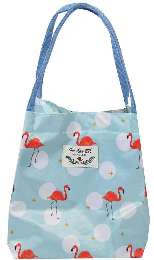 ΤΣΑΝΤΑ ΠΑΙΔΙΚΗ ΑΔΙΑΒΡΟΧΗ 20,5 X 25 X 13,5 CM - ΦΛΑΜΙΓΚΟ ΜΕΝΤΑ/ΣΙΕΛ