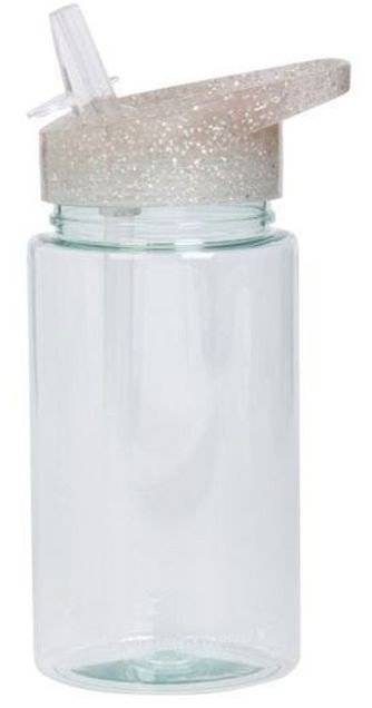 ΜΠΟΥΚΑΛΙ A LITTLE LOVELY COMPANY GLITTER SILVER 450ML