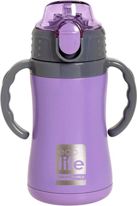 ΑΝΟΞΕΙΔΩΤΟ ΠΑΙΔΙΚΟ ΘΕΡΜΟΣ ECOLIFE THERMOS KIDS 300ML ΜΩΒ ECOLIFE