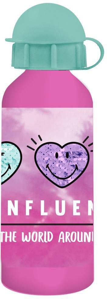 ΠΑΓΟΥΡΙ ΑΛΟΥΜΙΝΙΟΥ SMILEYWORLD MUST ΡΟΖ 500 ML