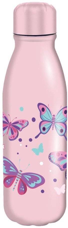 MUST ΠΑΓΟΥΡΙ ΑΛΟΥΜΙΝΙΟΥ MUST ΡΟΖ BUTTERFLY 540ML