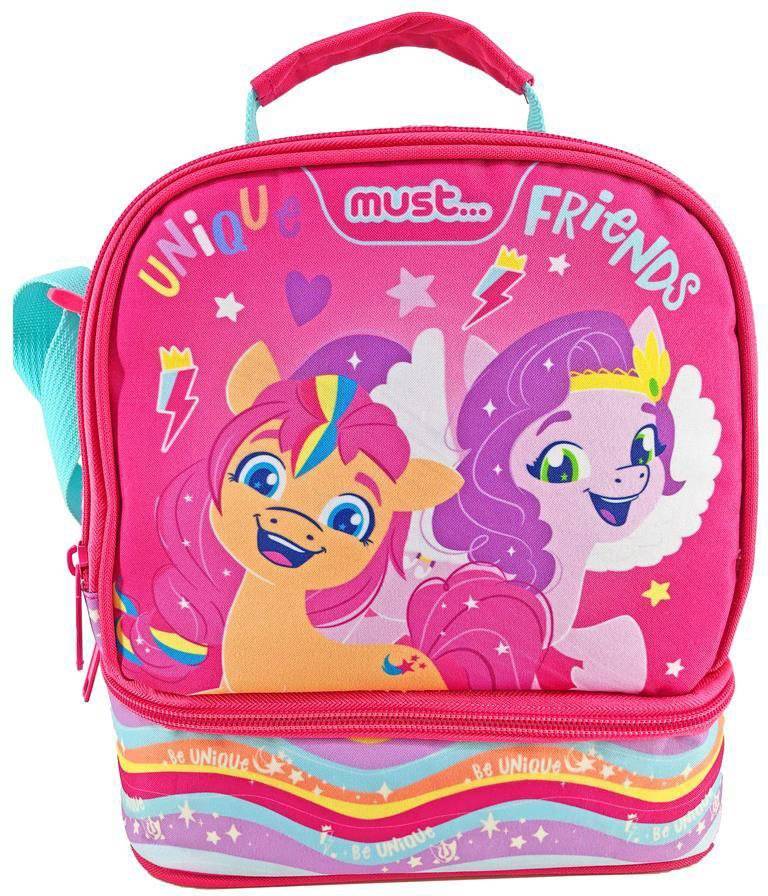 MUST ΤΣΑΝΤΑΚΙ ΦΑΓΗΤΟΥ ΙΣΟΘΕΡΜΙΚΟ MY LITTLIE PONY UNIQUE FRIENDS MUST 2 ΘΗΚΕΣ
