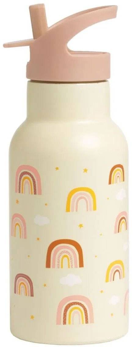 ΑΝΟΞΕΙΔΩΤΟ ΜΠΟΥΚΑΛΙ A LITTLE LOVELY COMPANY 350ML RAINBOWS