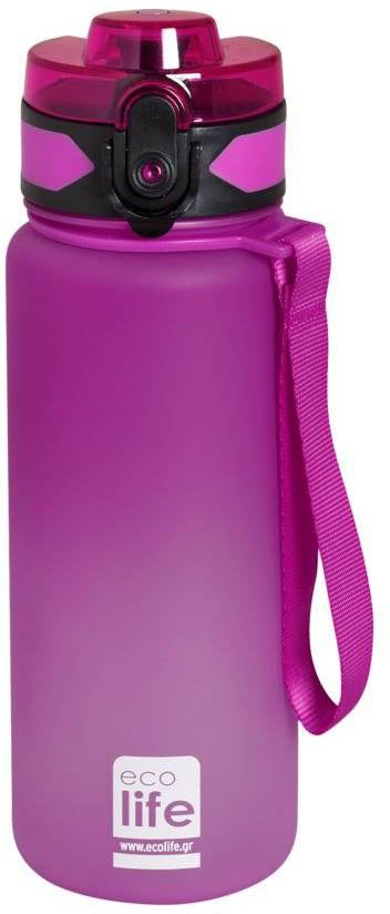ΜΠΟΥΚΑΛΙ ECOLIFE TRITAN BOTTLE FUCHSIA 500ML ECOLIFE