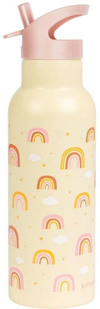 ΑΝΟΞΕΙΔΩΤΟ ΜΠΟΥΚΑΛΙ A LITTLE LOVELY COMPANY 500ML RAINBOWS A LITTLE LOVELY COMPANY