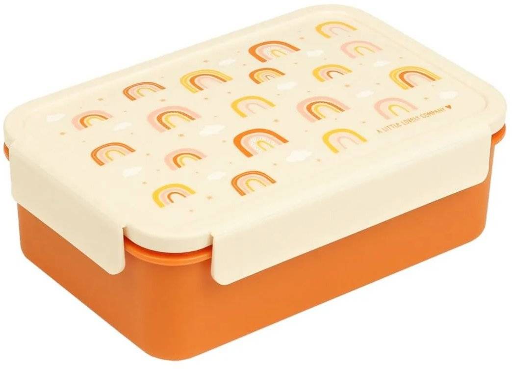 ΔΟΧΕΙΟ ΦΑΓΗΤΟΥ A LITTLE LOVELY COMPANY BENTO LUNCH BOX: RAINBOWS A LITTLE LOVELY COMPANY