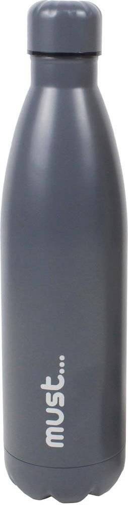 ΜΠΟΥΚΑΛΙ ΘΕΡΜΟΣ MUST ΑΛΟΥΜΙΝΙΟΥ ΓΚΡΙ (750 ML)