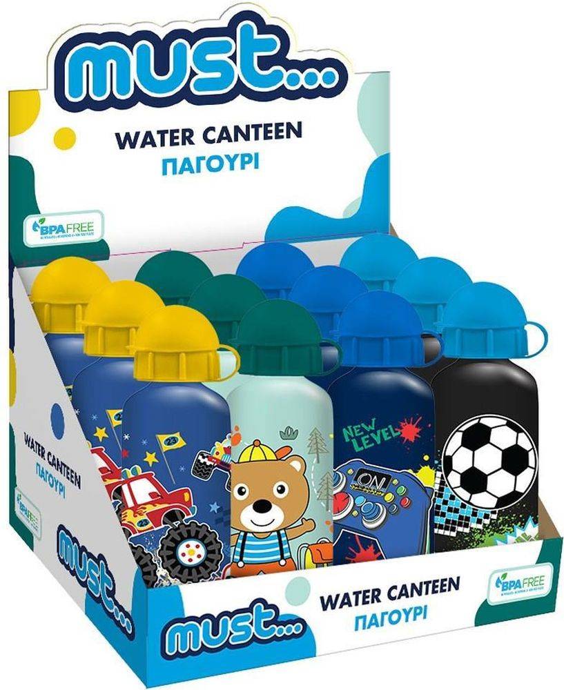 ΠΑΓΟΥΡΙ ΑΛΟΥΜΙΝΙΟΥ MUST ΣΕ 4 ΣΧΕΔΙΑ ΓΙΑ ΑΓΟΡΙΑ (500 ML) MUST