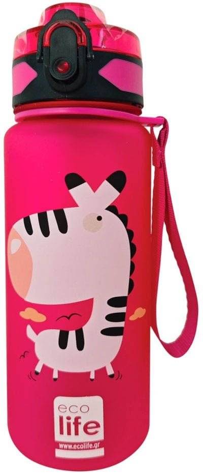ΜΠΟΥΚΑΛΙ TRITAN ECOLIFE ZEBRA 500ML ECOLIFE