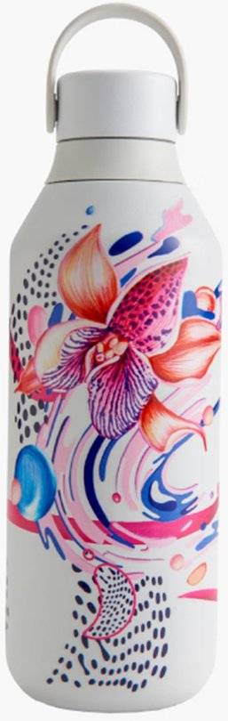 ΑΝΟΞΕΙΔΩΤΟ ΜΠΟΥΚΑΛΙ ΘΕΡΜΟΣ CHILLΥ'S S2 URBAN MURALS ORCHID 500ML CHILLYS