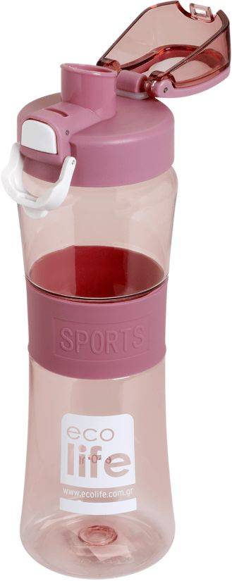ECOLIFE ΜΠΟΥΚΑΛΙ ECOLIFE TRITAN BOTTLE PINK 650ML