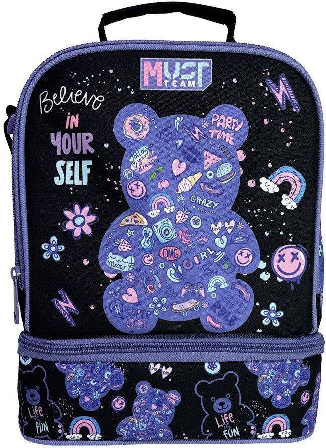 ΙΣΟΘΕΡΜΙΚΟ ΤΣΑΝΤΑΚΙ ΦΑΓΗΤΟΥ MUST TEAM YUMMY GUMMY BEAR 2 ΘΗΚΕΣ MUST