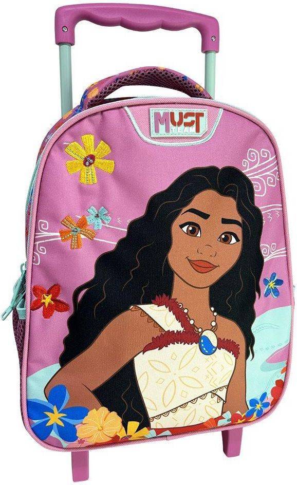 ΤΣΑΝΤΑ TROLLEY MUST TEAM DISNEY VAIANA 2 ΜΕ 2 ΘΗΚΕΣ MUST