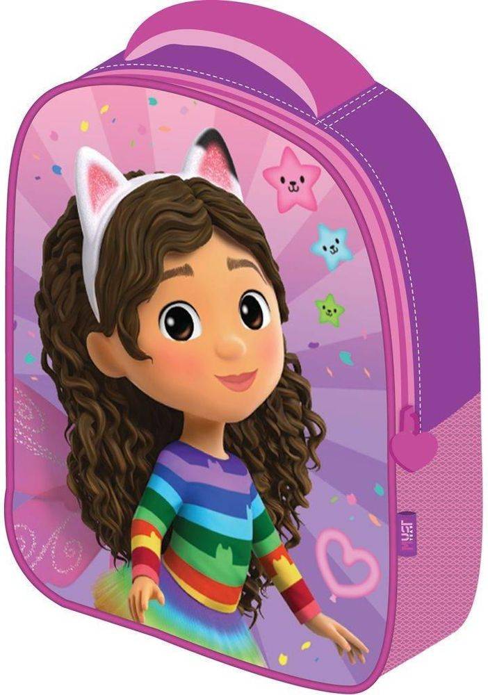 ΤΣΑΝΤΑ ΠΛΑΤΗΣ MUST TEAM GABBYS DOLLHOUSE 3D EVA 1 ΘΗΚΗ MUST