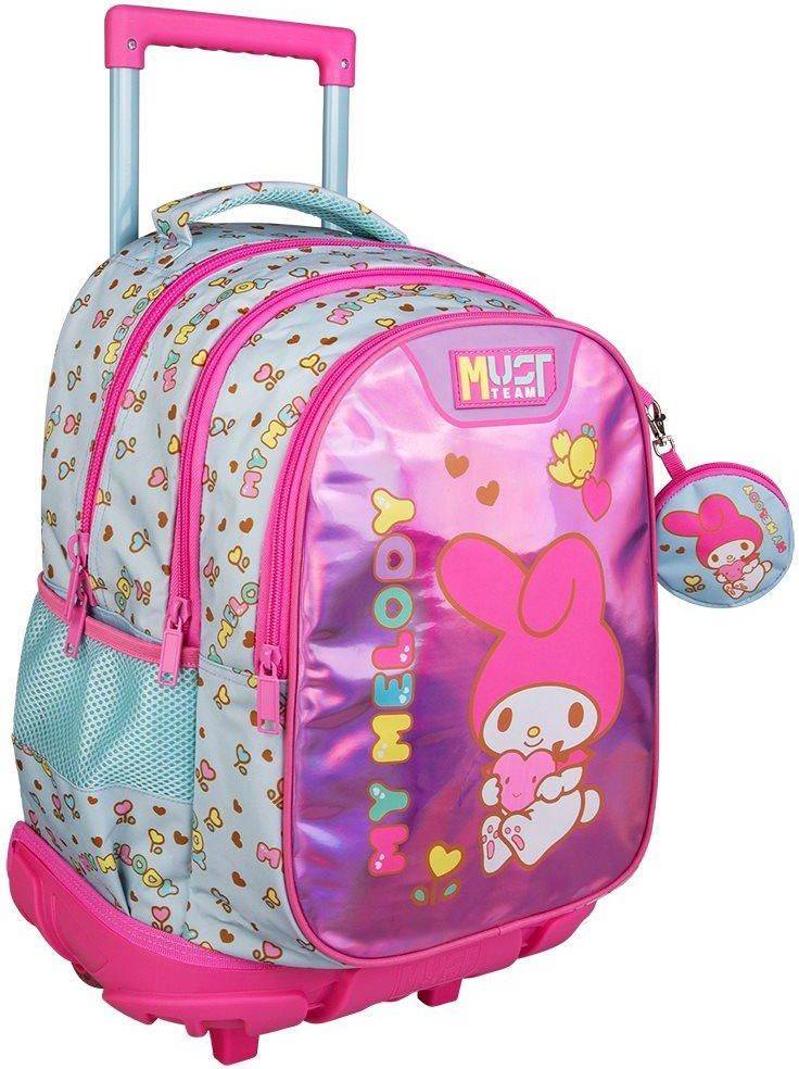ΤΣΑΝΤΑ TROLLEY MUST TEAM MY MELODY 3 ΘΗΚΕΣ ΜΕ ΔΩΡΟ ΠΟΡΤΟΦΟΛΙ