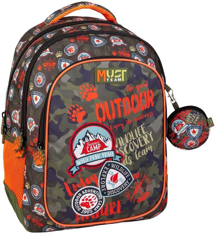 MUST ΤΣΑΝΤΑ ΠΛΑΤΗΣ MUST TEAM OUTDOOR ADVENTURE 3 ΘΗΚΕΣ ΜΕ ΔΩΡΟ ΠΟΡΤΟΦΟΛΙ