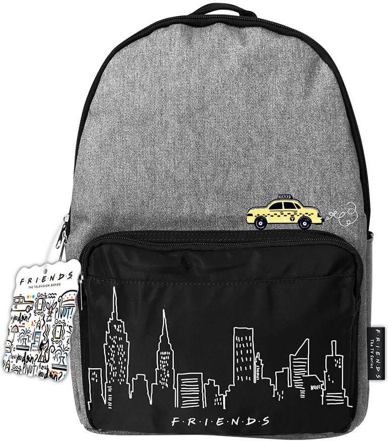 BLUE SKY FRIENDS DENIM BACKPACK TAXI