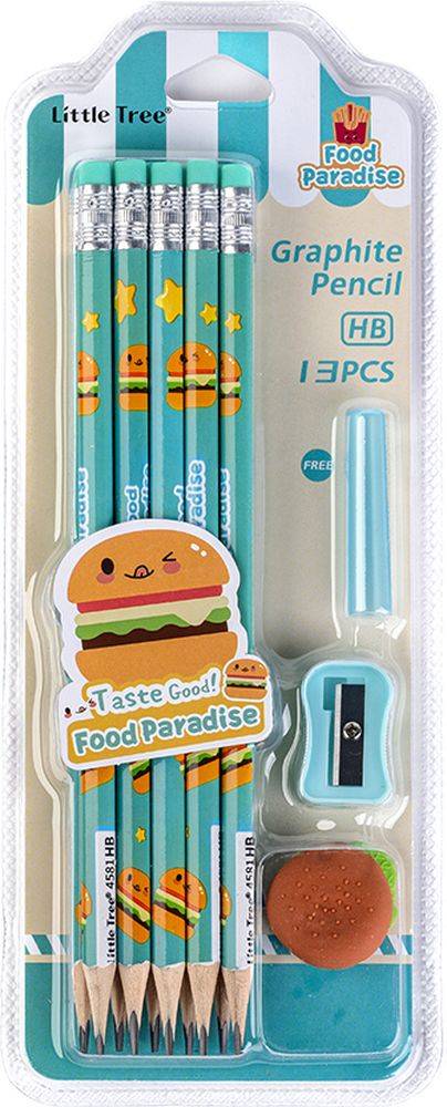 ΣΧΟΛΙΚΟ ΣΕΤ LITTLE TREE FOOD PARADISE 13 ΤΜΧ ΓΑΛΑΖΙΟ