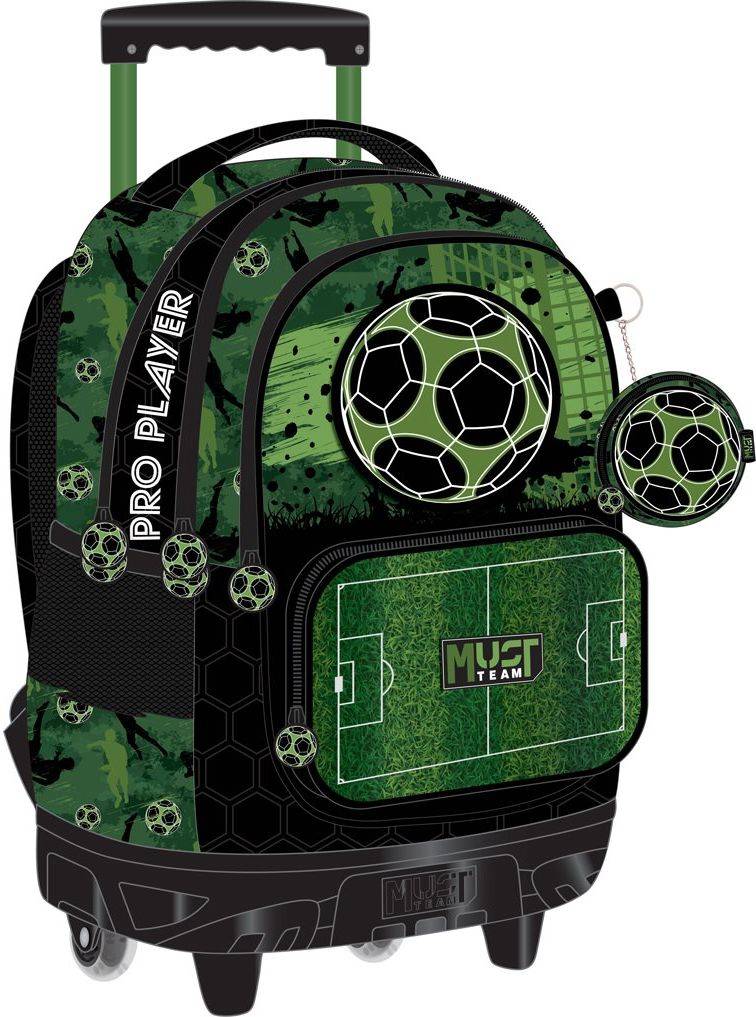 ΤΣΑΝΤΑ TROLLEY MUST TEAM PRO PLAYER 3 ΘΗΚΕΣ ΜΕ ΔΩΡΟ ΠΟΡΤΟΦΟΛΙ MUST
