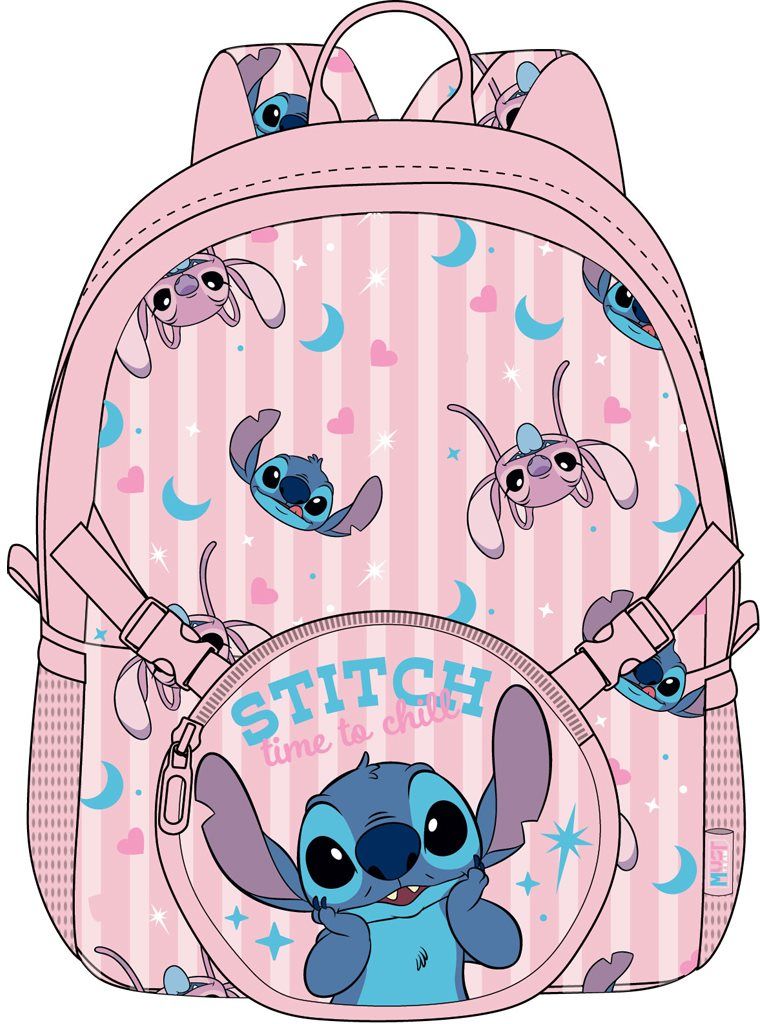 MUST ΤΣΑΝΤΑ ΠΛΑΤΗΣ ΝΗΠΙΟΥ MUST TEAM LILO AND STITCH 1 ΘΗΚΗ ΜΕ ΑΠΟΣΠΩΜΕΝΟ ΤΣΑΝΤΑΚΙ ΜΕΣΗΣ ΚΑΙ ΩΜΟΥ