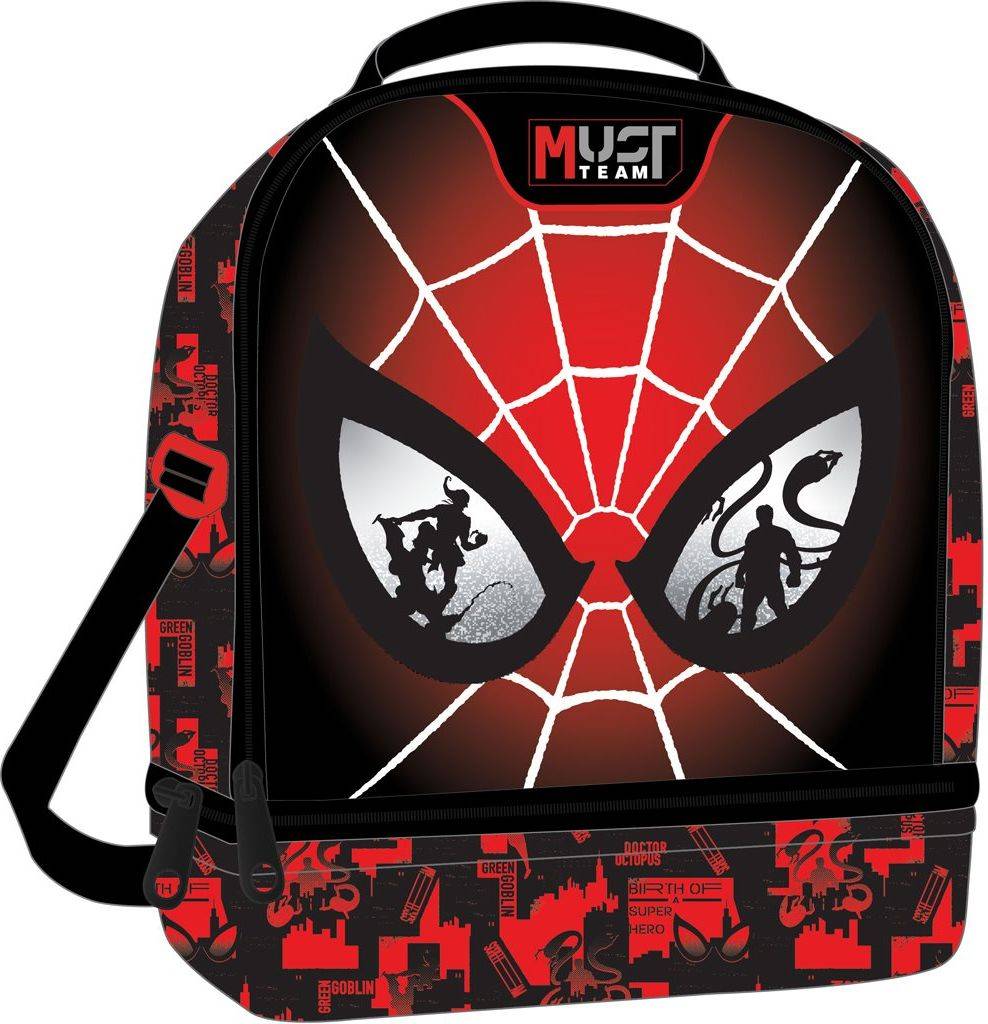 MUST ΙΣΟΘΕΡΜΙΚΟ ΤΣΑΝΤΑΚΙ ΦΑΓΗΤΟΥ MUST TEAM YUMMY SPIDERMAN EYES 2 ΘΗΚΕΣ
