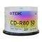 TDK CD-R 52X 80 MIN 700MB PRINTABLE CAKEBOX 50