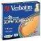 VERBATIM DVD+RW 120MIN-4,7GB 4X COLOUR SLIM CASE 5PACK