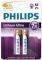  PHILIPS FR6LB2A/10 LITHIUM ULTRA AA 2 LR6