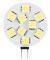  WHITENERGY LED 9SMD G4 1.3W 12V WHITE WARM