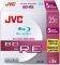 JVC BLU RAY BD-RE HARD COAT 25GB 2X SLIM 5PCS JAPAN MADE BY TAIYO YUDEN