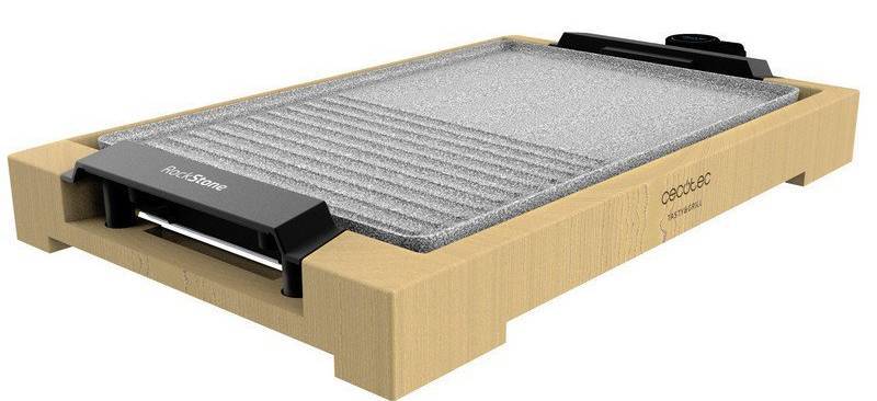 ΓΚΡΙΛΙΕΡΑ CECOTEC TASTY - GRILL 2000 BAMBOO MIXSTONE 03091 CECOTEC