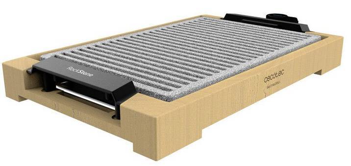 ΓΚΡΙΛΙΕΡΑ CECOTEC GRILL TASTY-GRILL 2000 BAMBOO LINESTONE 03092 CECOTEC