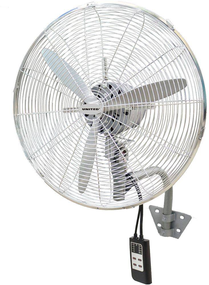 UNITED ΒΙΟΜΗΧΑΝΙΚΟΣ ΑΝΕΜΙΣΤΗΡΑΣ ΤΟΙΧΟΥ 50CM UNITED UIF-963