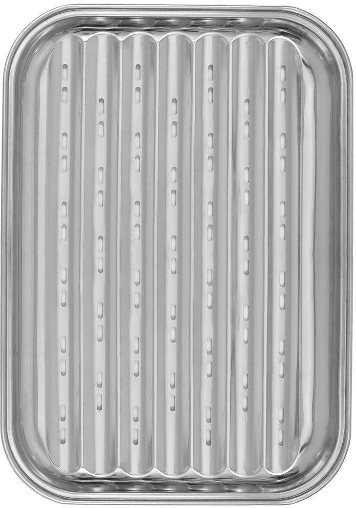 ΔΙΣΚΟΣ ΨΗΣΙΜΑΤΟΣ ESTIA ΑΝΟΞΕΙΔΩΤΟΣ ΔΙΑΤΡΗΤΟΣ 34X24CM