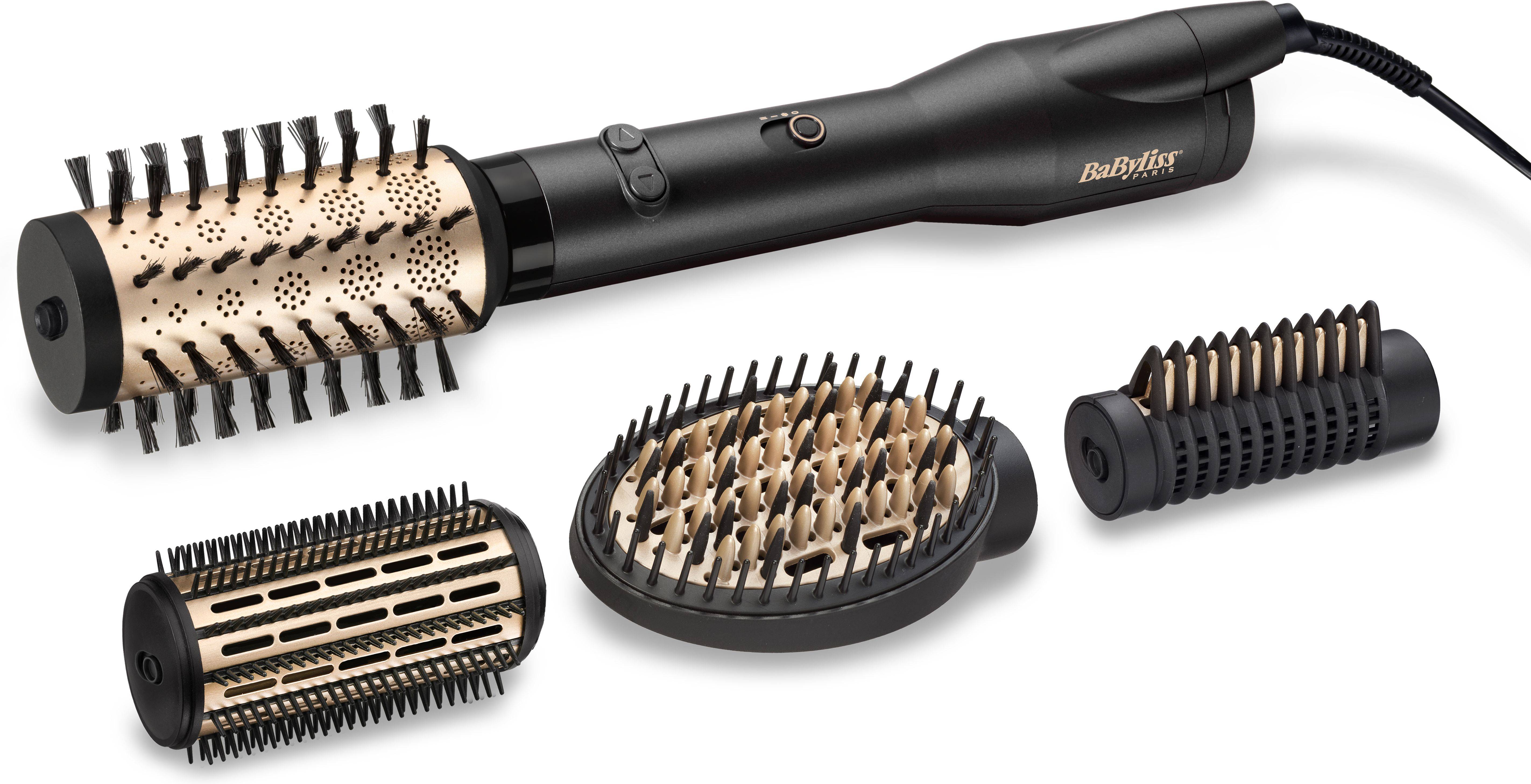 BABYLISS ΗΛΕΚΤΡΙΚΗ ΒΟΥΡΤΣΑ ΜΑΛΛΙΩΝ BABYLISS AS970EW BLACK 650W