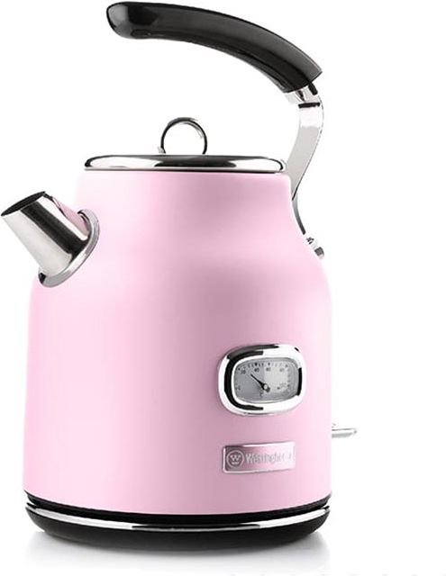 ΒΡΑΣΤΗΡΑΣ WESTINGHOUSE RETRO SERIES WKWKH148PK ΡΟΖ (1.7 L) WESTINGHOUSE