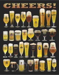 POSTER CHEERS I 40.6 X 50.8 CM