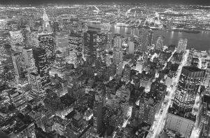  EMPIRE STATE BUILDING, EAST VIEW 175 X 115 CM