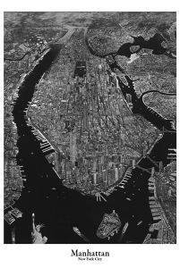 POSTER MANHATTAN DRAWING KRIKKO 61 X 91.5 CM