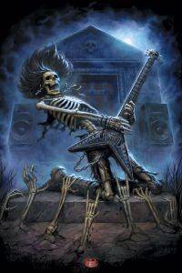 POSTER DEATH METAL 61 X 91.5 CM