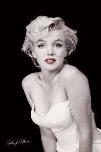 POSTER MONROE RED LIPS 61 X 91.5 CM