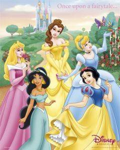 POSTER PRINCESS FAIRYTALE 40.6 X 50.8 CM