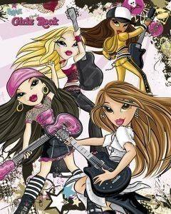 POSTER BRAZT GIRLZ REALLY ROCK 40.6 X 50.8 CM