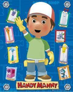 POSTER HANDY MANNY SOLO 40.6 X 50.8 CM
